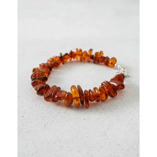 Pulsera De Ámbar Báltico Natural Mujer Ámbar 8 Cm 19 Cm