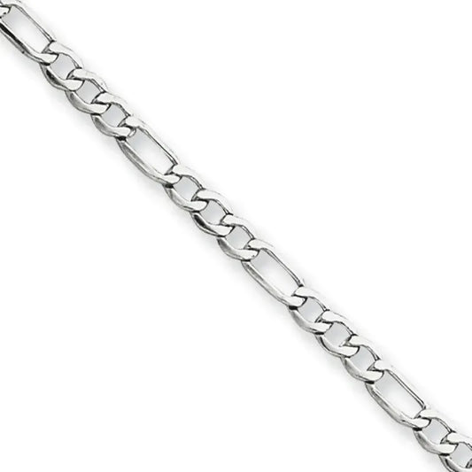 Cadena Modelo Figaro 8 Mm Acero Quirúrgico Hipoalergénico Figaro 8 Mm. 50 Cm