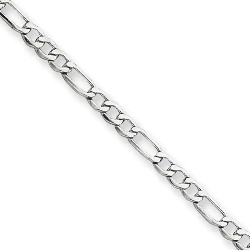 Cadena Modelo Figaro 8 Mm Acero Quirúrgico Hipoalergénico Figaro 8 Mm. 50 Cm