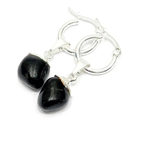 Par De Aros De Piedra Shunguita Shunguit - Protección Shunguita