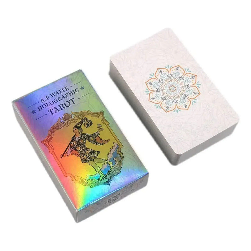 Mazo Tarot Holográfico De 78 Cartas