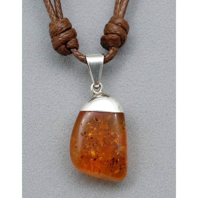 Collar Regulable De Cristal Cornalina Confianza Sensualidad Cornalina
