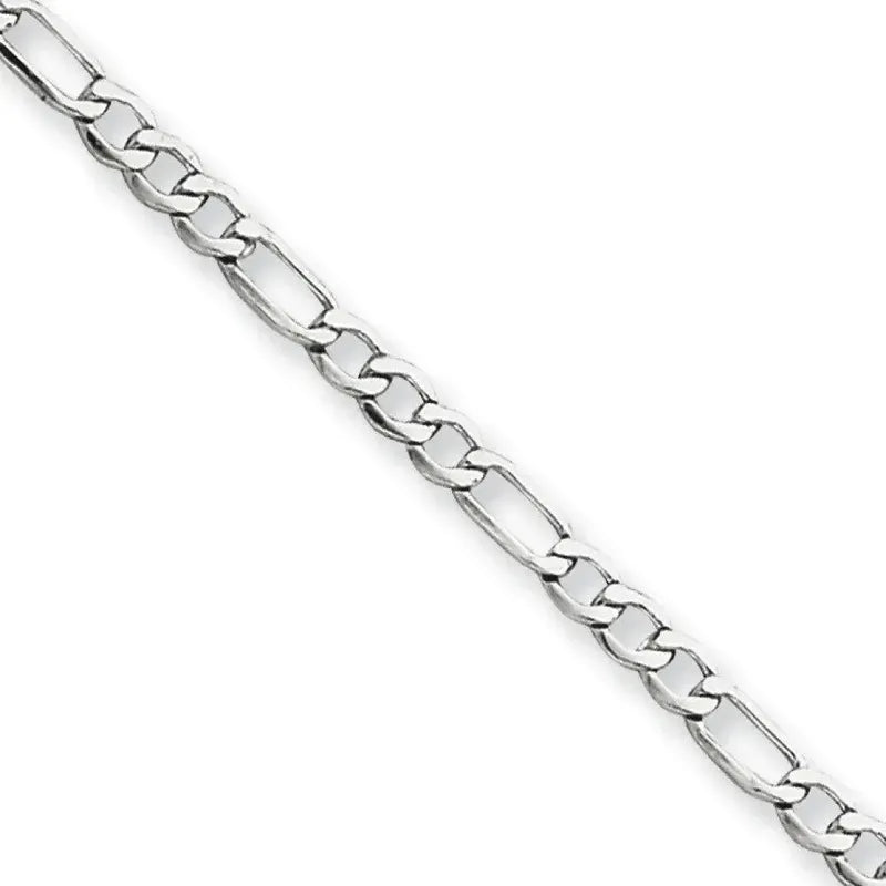 Cadena Modelo Figaro 8 Mm Acero Quirúrgico Hipoalergénico Figaro 8 Mm. 50 Cm