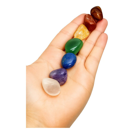 Set Siete Chakras Piedras Energéticas Kit 7 Chakras