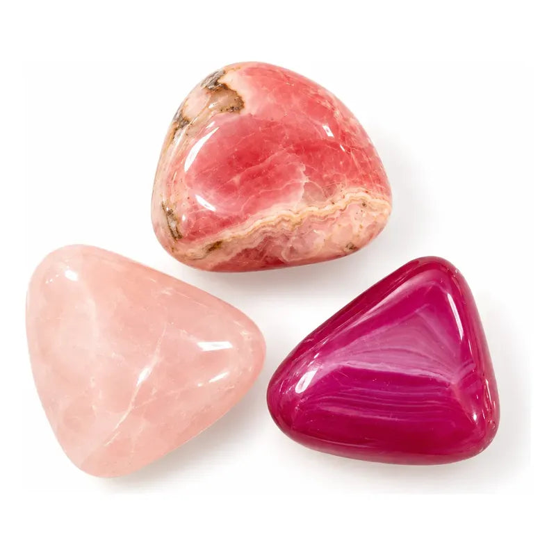 Set De Cristales Naturales · Piedras Sanación · Regalo Set Cristales Amor