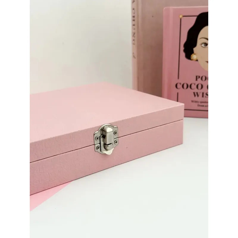 Alhajero Caja Organizadora Joyas Anillos Aro Accesorio Cuero