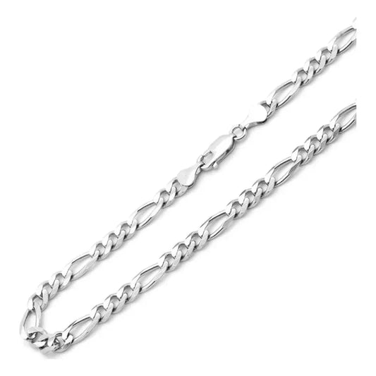 Cadena Modelo Figaro 8 Mm Acero Quirúrgico Hipoalergénico Figaro 8 Mm. 50 Cm