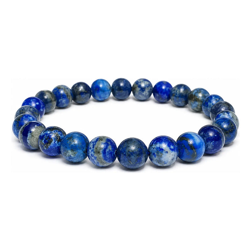 Pulsera Piedras Naturales Lapislázuli - Divina Existencia Lapislázuli 8 Cm 20 Cm