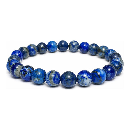 Pulsera Piedras Naturales Lapislázuli - Divina Existencia Lapis Lazuli 8 Cm 20 Cm