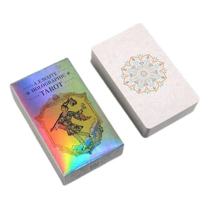 Mazo Tarot Holográfico De 78 Cartas
