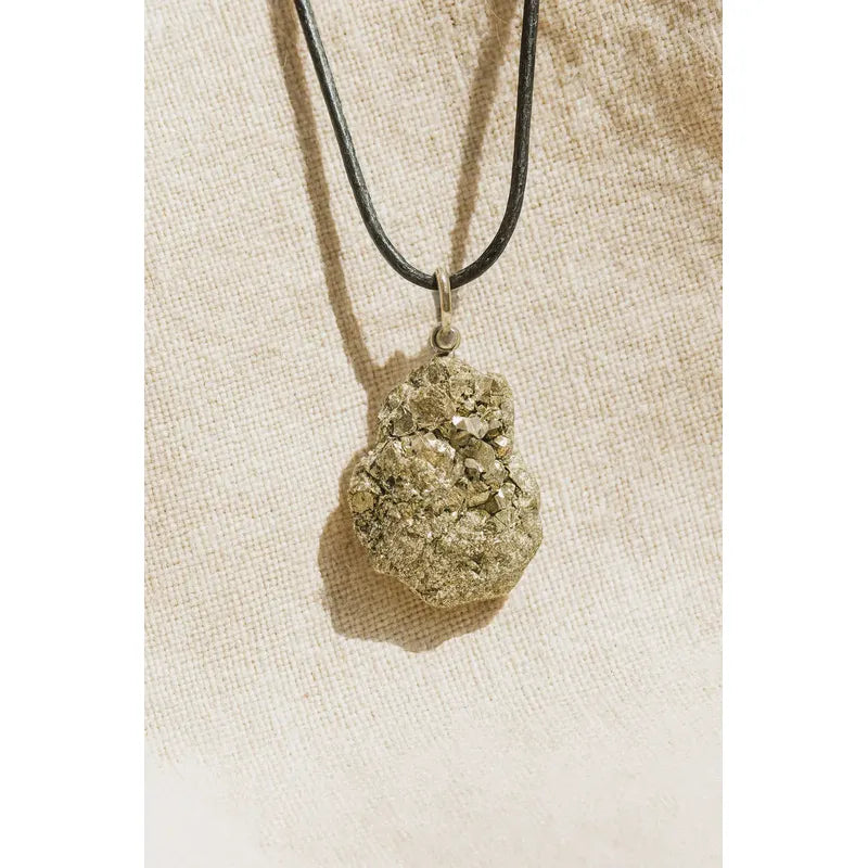 Collar Abundancia  - Pirita De Hierro Pirita